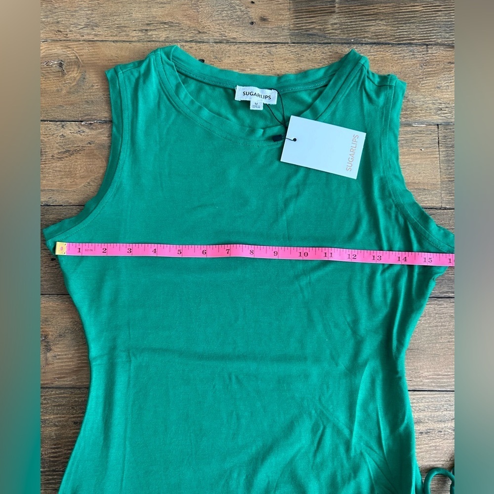 SUGARLIPS green bodycon dress - Picture 9 of 9